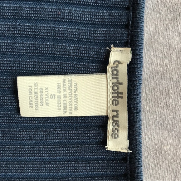 NWOT Blue Dress - Picture 4 of 4